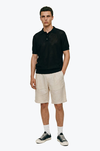 Les Benjamins - KNIT POLO TEE 002