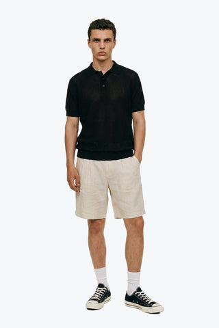 Les Benjamins - KNIT POLO TEE 002