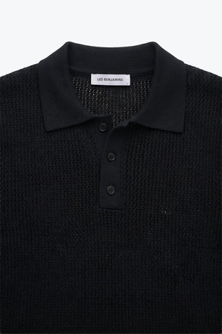 Les Benjamins - KNIT POLO TEE 002