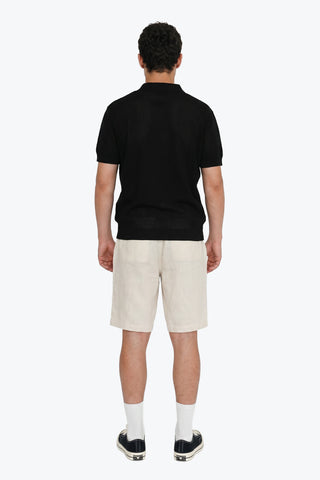 Les Benjamins - KNIT POLO TEE 002