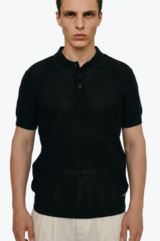 Les Benjamins - KNIT POLO TEE 002