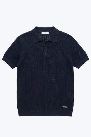Les Benjamins - KNIT POLO TEE 003