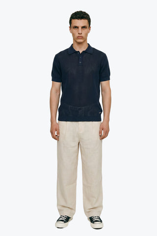 Les Benjamins - KNIT POLO TEE 003