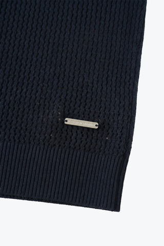 Les Benjamins - KNIT POLO TEE 003