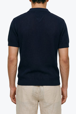 Les Benjamins - KNIT POLO TEE 003