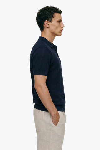 Les Benjamins - KNIT POLO TEE 003