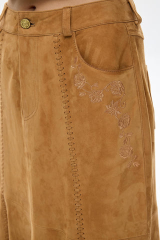 Les Benjamins - LEATHER SKIRT 002