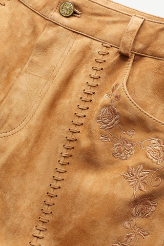 Les Benjamins - LEATHER SKIRT 002