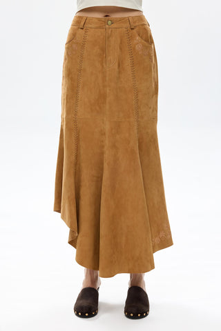 Les Benjamins - LEATHER SKIRT 002