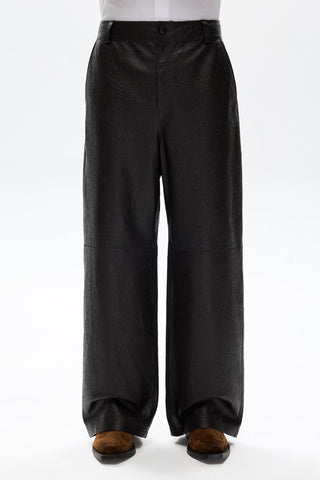 Les Benjamins - LEATHER PANT 001