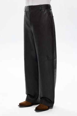 Les Benjamins - LEATHER PANT 001