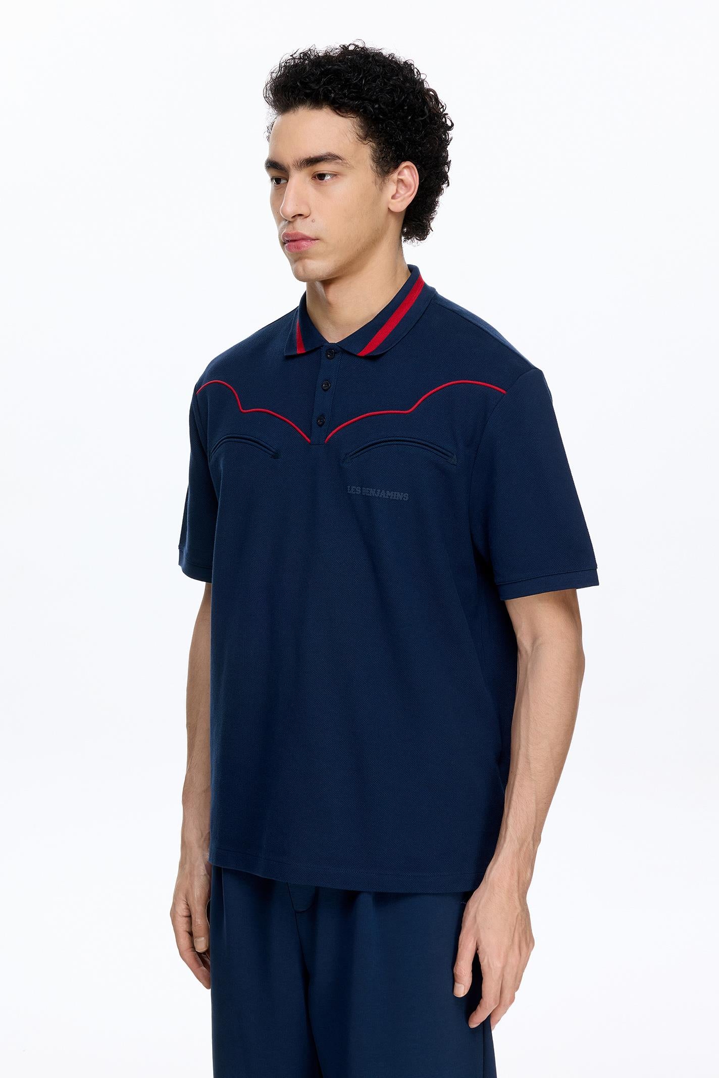 トップス Pedestal polo tee jellyyabashi Tokyo Crowd Pleaser Polo Tee - Black | Fashion Nova